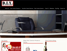 Tablet Screenshot of diypestexpert.com